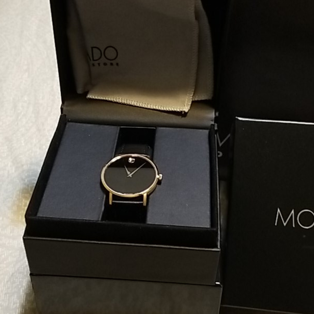 A Movado watch
